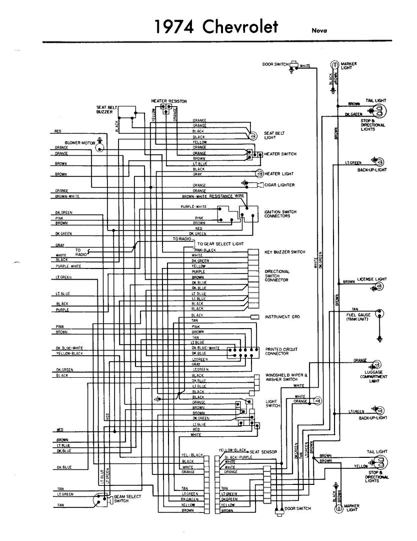 wiring for 1974 nova Chevy Nova Forum